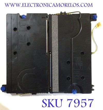 KIT DE BOCINAS PARA TV SAMSUNG ( 2 PZ ) / NUMERO DE PARTE BN96-45632K / BN63-17539A / BN63-17522A / COVER-SPK-TOP-LEFT / BN9645632K / 45632K / PANEL CY-NN055HGHV3H MODELO UN55RU7100FXZA CA03